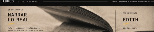 Narrar lo Real — Libro en desarrollo